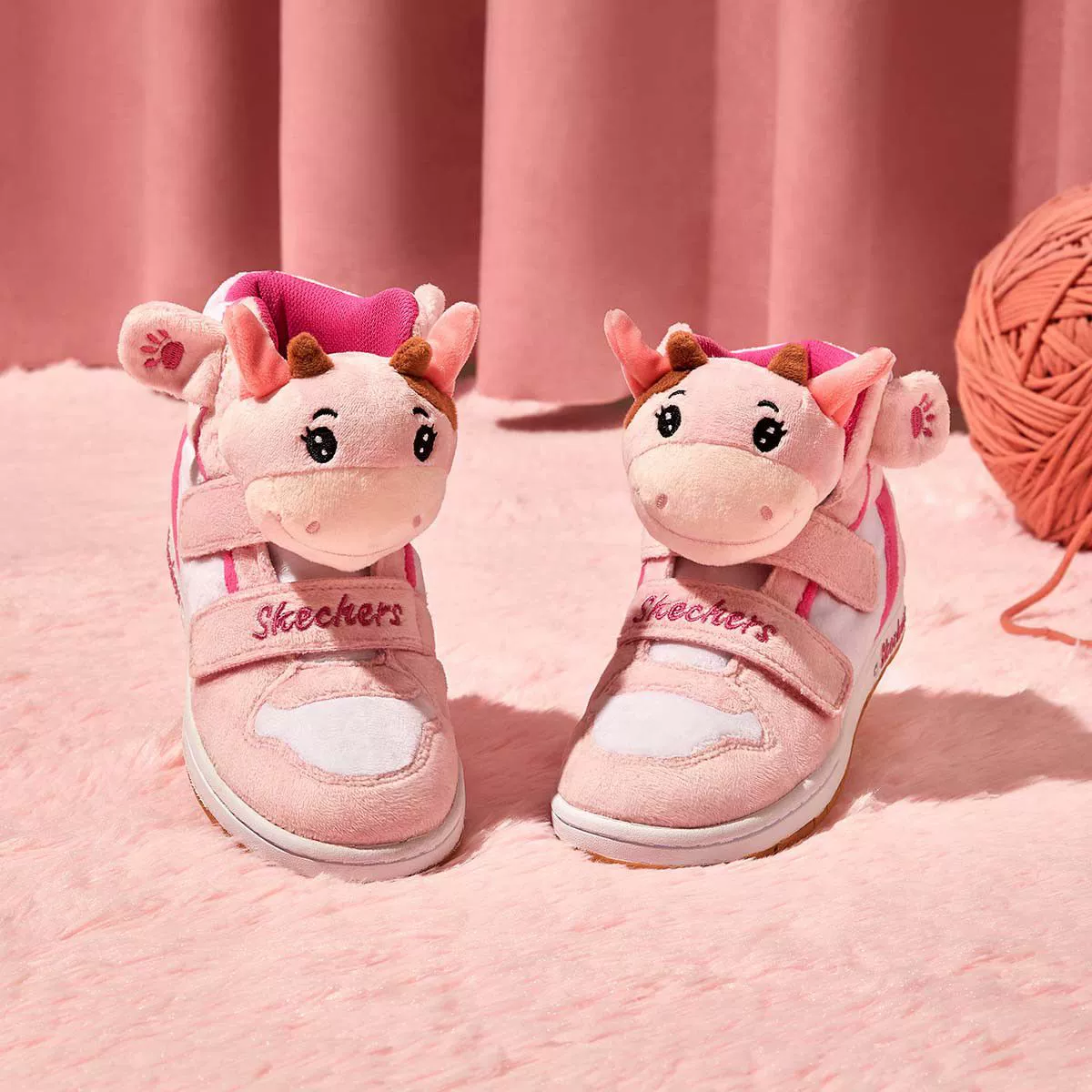 skechers 斯凯奇 2023秋冬季新款女童可爱玩偶雪地靴（27~32码）32色